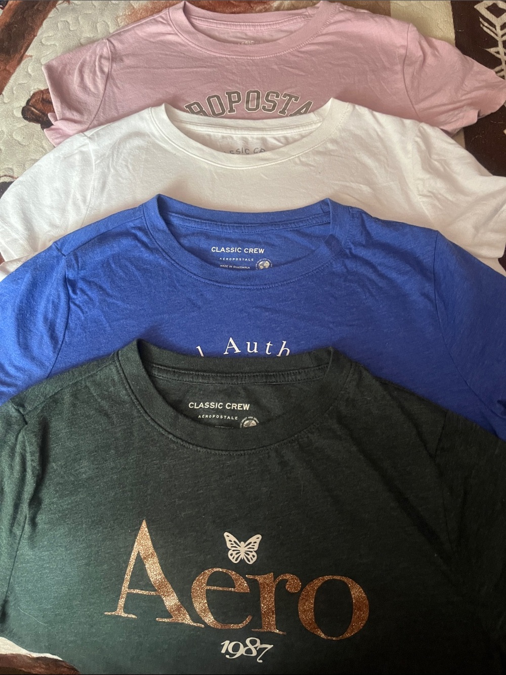 Aeropostale women Pink, White, Blue, Black